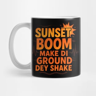 Sunset Boom Shake Mug